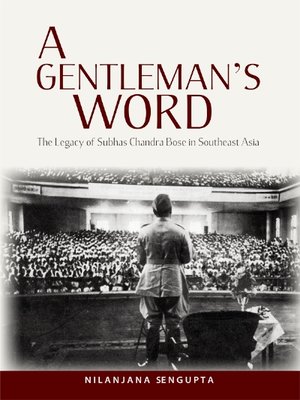 cover image of A gentleman's word